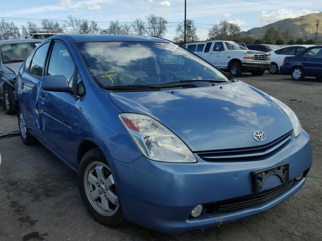 JTDKB20U153101779 - 2005 TOYOTA PRIUS BLUE photo 1