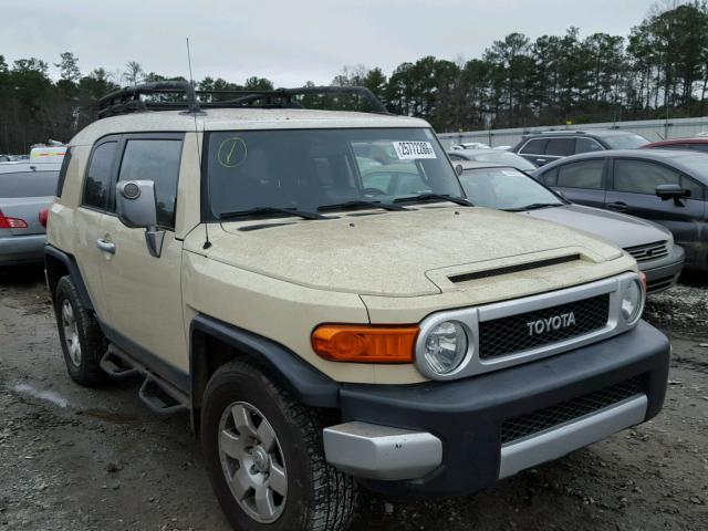 JTEZU11F48K006237 - 2008 TOYOTA FJ CRUISER CREAM photo 1