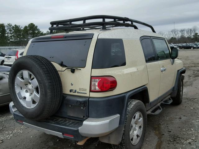 JTEZU11F48K006237 - 2008 TOYOTA FJ CRUISER CREAM photo 4