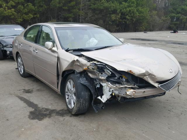 JTHBA30G155077070 - 2005 LEXUS ES 330 TAN photo 1