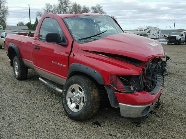 3D7KU26643G748891 - 2003 DODGE RAM 2500 S Qırmızı foto 1