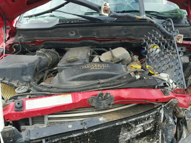 3D7KU26643G748891 - 2003 DODGE RAM 2500 S Qırmızı foto 7