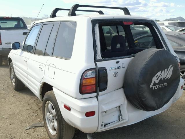 JT3GP10VXY7066171 - 2000 TOYOTA RAV4 WHITE photo 3