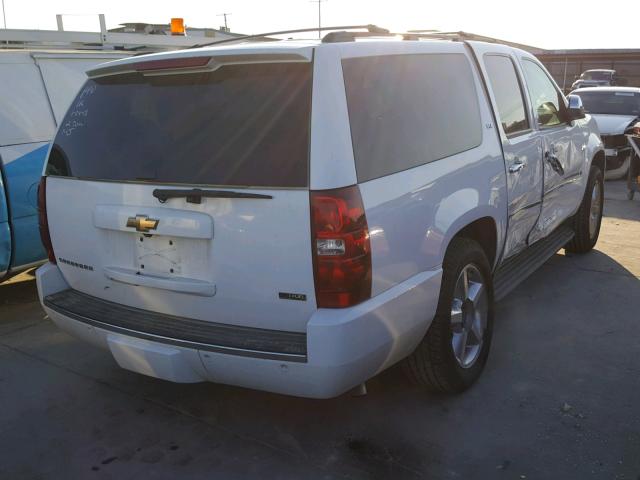 1GNFC36029R258062 - 2009 CHEVROLET SUBURBAN C WHITE photo 4