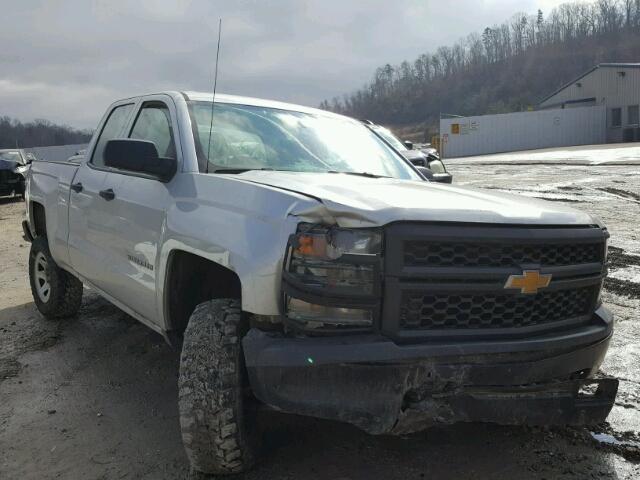 1GCVKPEH4EZ149716 - 2014 CHEVROLET SILVERADO SILVER photo 1