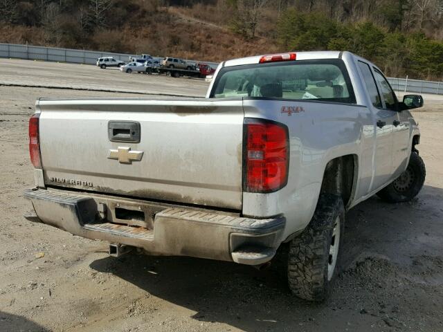 1GCVKPEH4EZ149716 - 2014 CHEVROLET SILVERADO SILVER photo 4