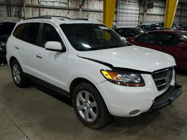 5NMSH73E57H110134 - 2007 HYUNDAI SANTA FE S WHITE photo 1