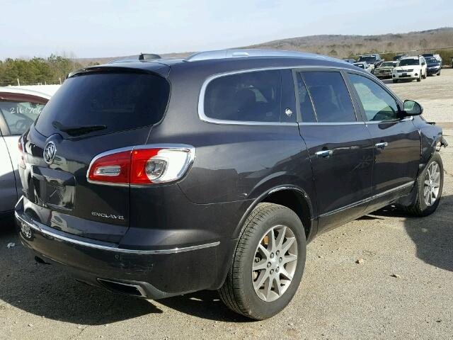 5GAKRBKD5HJ153023 - 2017 BUICK ENCLAVE GRAY photo 4