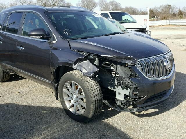 5GAKRBKD5HJ153023 - 2017 BUICK ENCLAVE GRAY photo 9