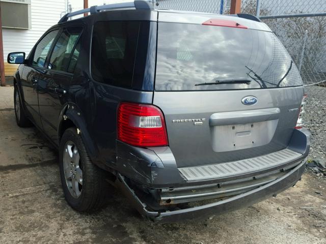 1FMDK06156GA55860 - 2006 FORD FREESTYLE GRAY photo 3