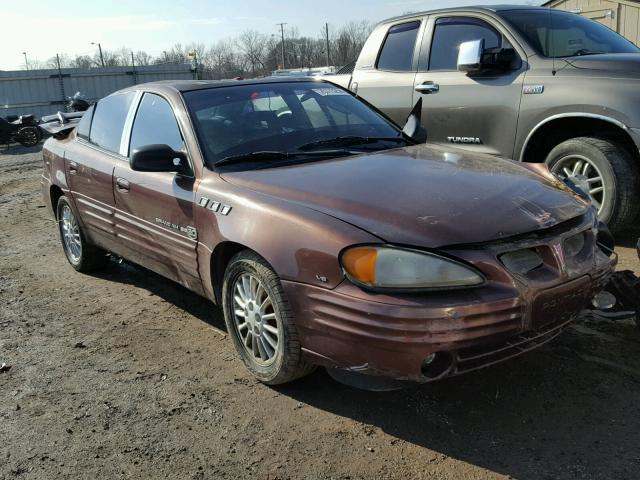 1G2NG52E0YC539949 - 2000 PONTIAC GRAND AM S BROWN photo 1