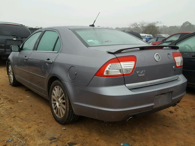 3MEHM08107R664862 - 2007 MERCURY MILAN PREM GRAY photo 3