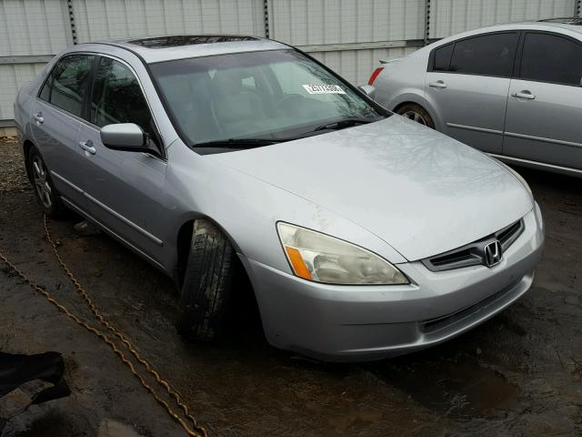 1HGCM665X4A000046 - 2004 HONDA ACCORD EX SILVER photo 1