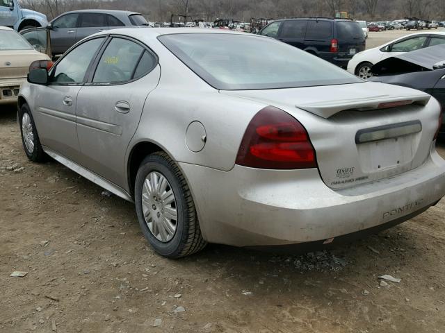 2G2WP552961136786 - 2006 PONTIAC GRAND PRIX SILVER photo 3