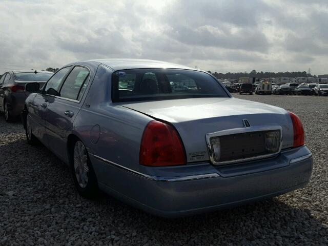 1LNHM82V57Y607548 - 2007 LINCOLN TOWN CAR S BLUE photo 3