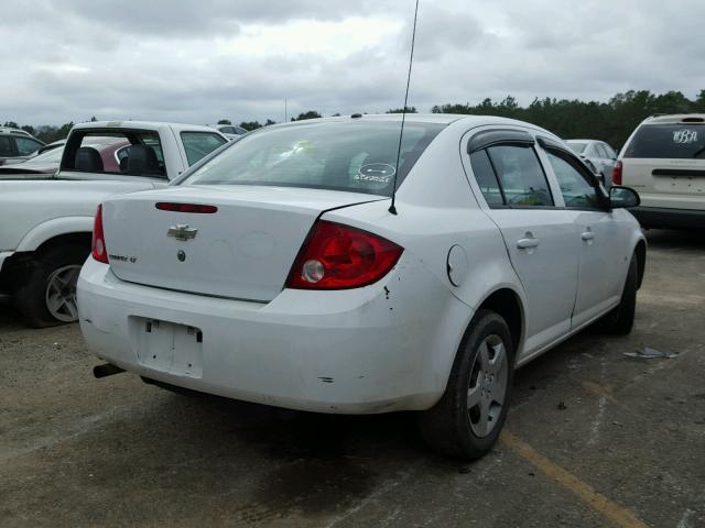 1G1AL58F987189356 - 2008 CHEVROLET COBALT LT WHITE photo 4