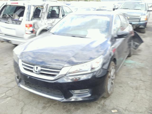 1HGCR2F55DA254449 - 2013 HONDA ACCORD SPO BLACK photo 2