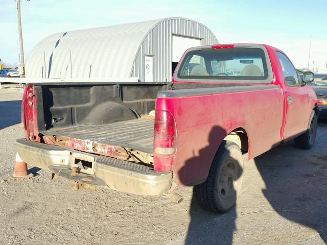 2FTRF17W5YCA07679 - 2000 FORD F150 RED photo 4