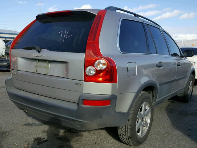 YV1CZ592751201944 - 2005 VOLVO XC90 SILVER photo 4