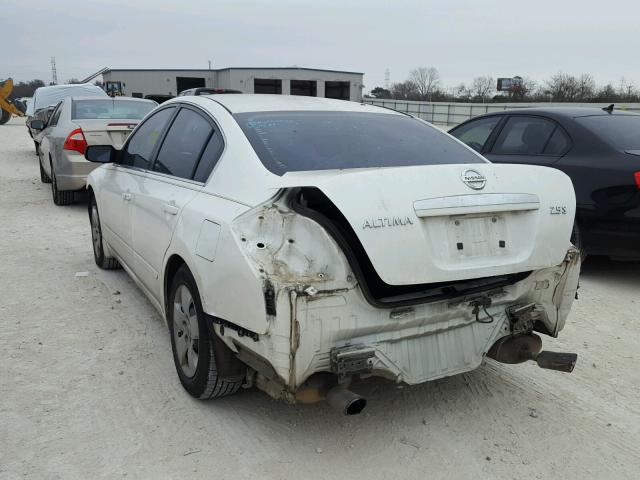 1N4AL21E78N554982 - 2008 NISSAN ALTIMA 2.5 WHITE photo 3