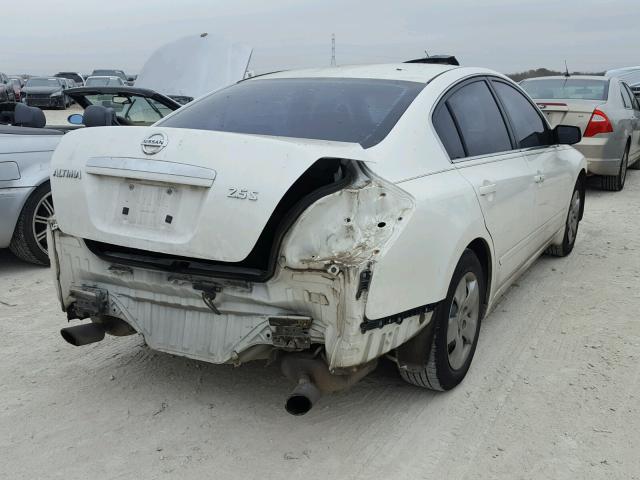 1N4AL21E78N554982 - 2008 NISSAN ALTIMA 2.5 WHITE photo 4