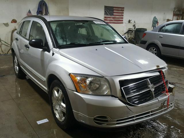 1B3HB48B47D321540 - 2007 DODGE CALIBER SX SILVER photo 1