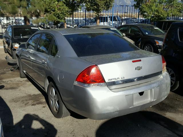 2G1WB58K069316738 - 2006 CHEVROLET IMPALA LS SILVER photo 3