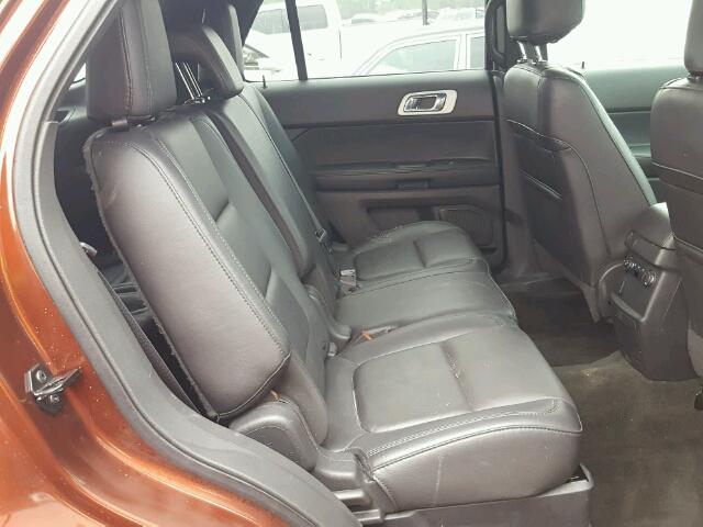 1FM5K7D85FGA86054 - 2015 FORD EXPLORER X MAROON photo 6