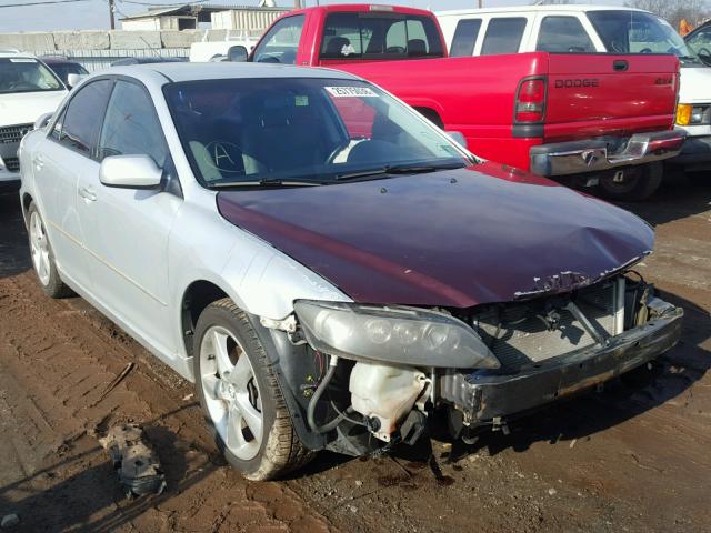 1YVHP80C185M08216 - 2008 MAZDA 6 I SILVER photo 1