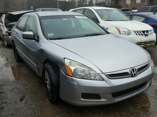 1HGCM56477A169317 - 2007 HONDA ACCORD LX SILVER photo 1