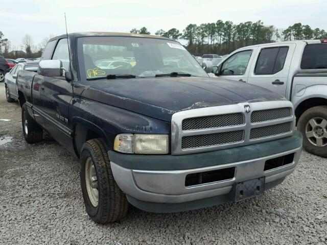 3B7HC13Y4VG795199 - 1997 DODGE RAM 1500 BLACK photo 1