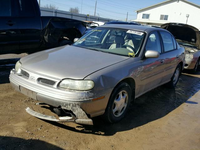 1G3NG52M6V6313718 - 1997 OLDSMOBILE CUTLASS GL TAN photo 2