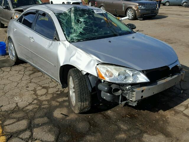 1G2ZG558664290619 - 2006 PONTIAC G6 SE1 SILVER photo 1