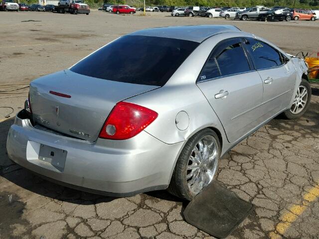 1G2ZG558664290619 - 2006 PONTIAC G6 SE1 SILVER photo 4