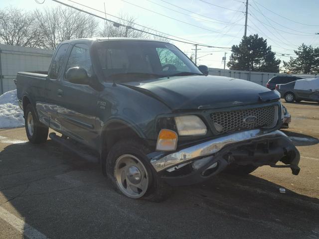 1FTRX18L9XNB60527 - 1999 FORD F150 GREEN photo 1