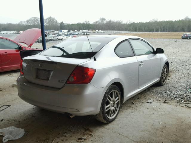 JTKDE177260111839 - 2006 TOYOTA SCION TC 银色 照片 4