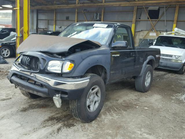 5TENM92N51Z737090 - 2001 TOYOTA TACOMA PRE BLACK photo 2