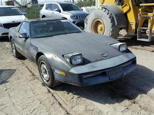 1G1YY0789F5103705 - 1985 CHEVROLET CORVETTE BLACK photo 1