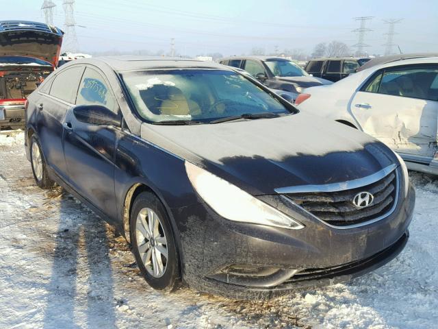 5NPEB4AC8BH151027 - 2011 HYUNDAI SONATA GLS BLACK photo 1