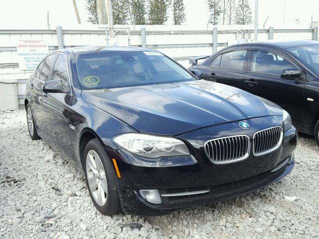 WBAXG5C54CDW66142 - 2012 BMW 528 I BLACK photo 1