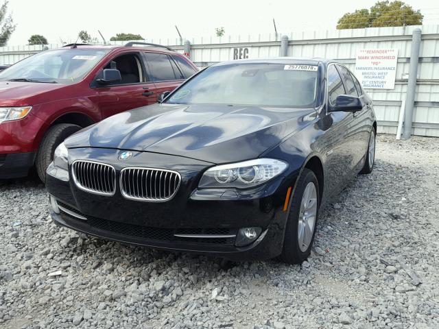 WBAXG5C54CDW66142 - 2012 BMW 528 I BLACK photo 2