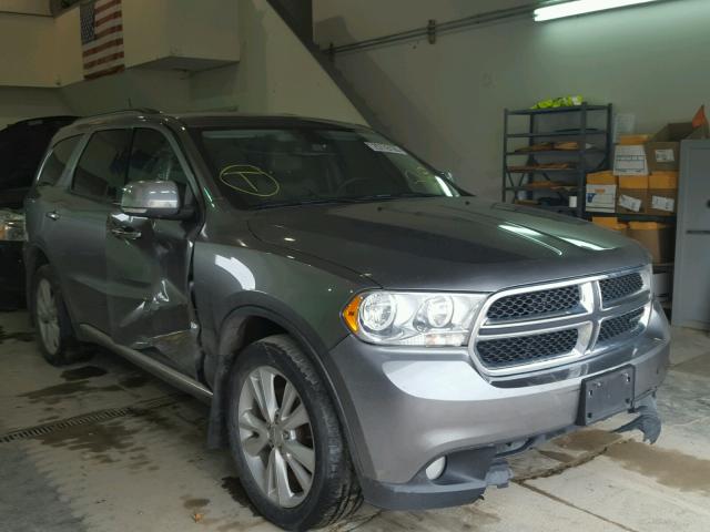 1D4SE4GT0BC639212 - 2011 DODGE DURANGO CR CHARCOAL photo 1