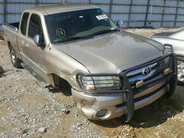 5TBRT34163S402800 - 2003 TOYOTA TUNDRA ACC GOLD photo 1