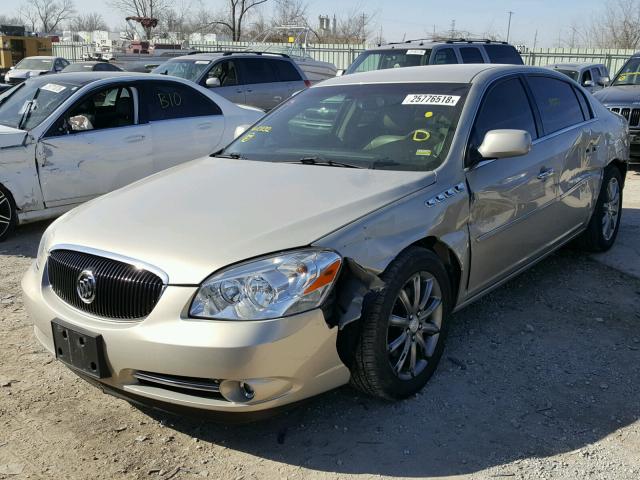 1G4HE57Y07U101132 - 2007 BUICK LUCERNE CX TAN photo 2