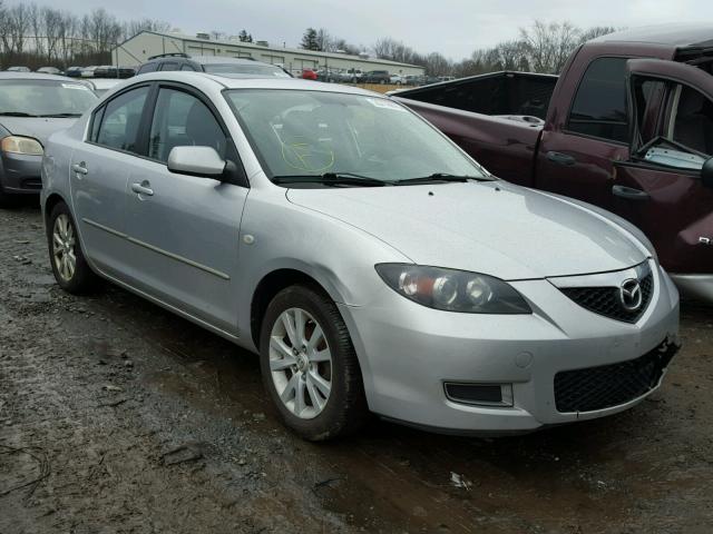 JM1BK32G881879252 - 2008 MAZDA 3 I SILVER photo 1