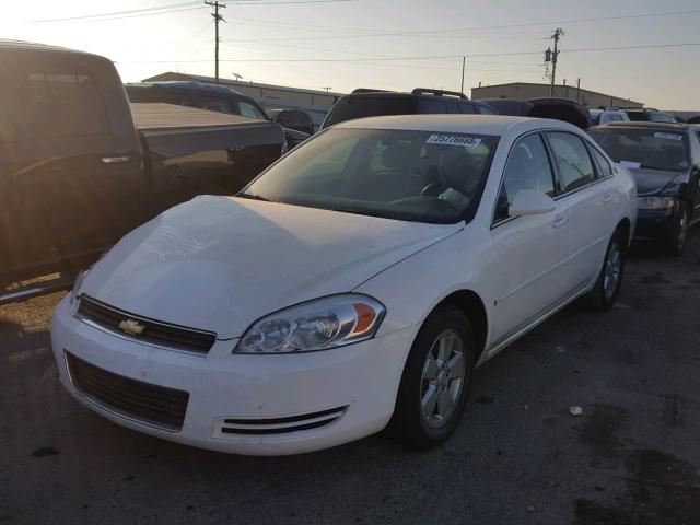 2G1WT58K769416851 - 2006 CHEVROLET IMPALA LT WHITE photo 2