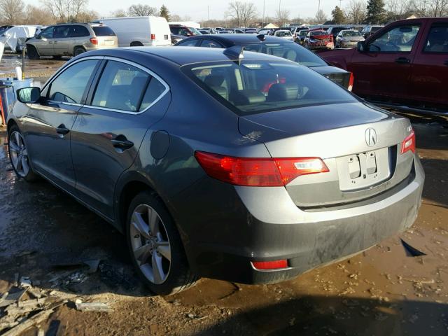 19VDE1F35EE005194 - 2014 ACURA ILX 20 GRAY photo 3