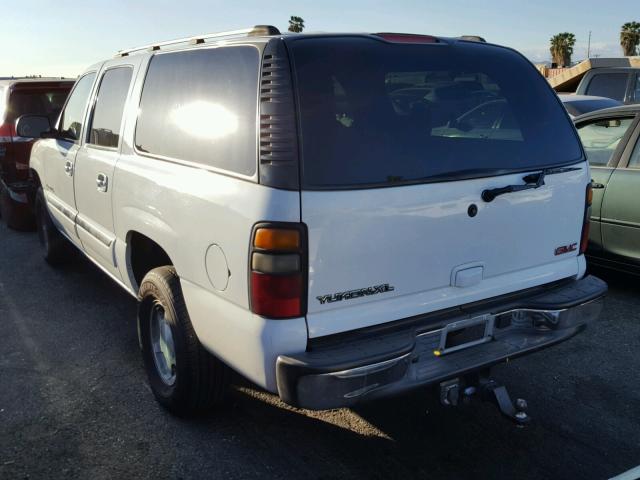 1GKEC16Z55J150684 - 2005 GMC YUKON XL C WHITE photo 3