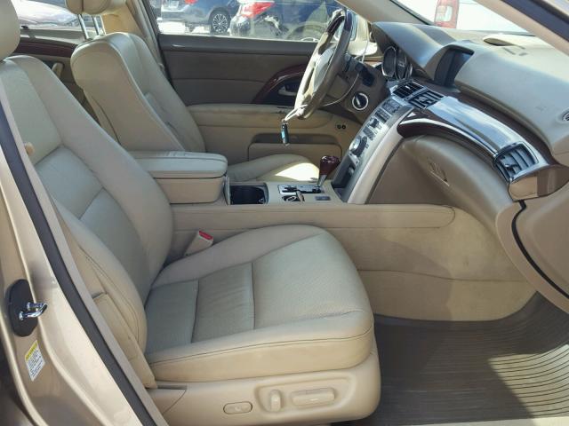 JH4KB16585C016236 - 2005 ACURA RL TAN photo 5