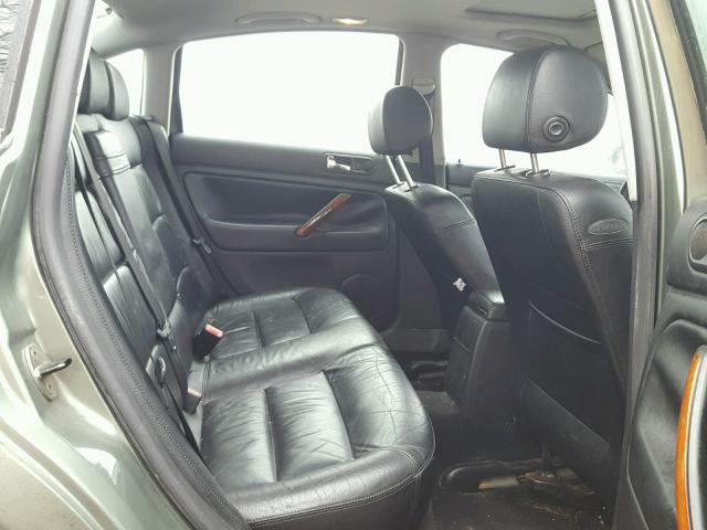 WVWTH63BX4P140916 - 2004 VOLKSWAGEN PASSAT GLX GREEN photo 6